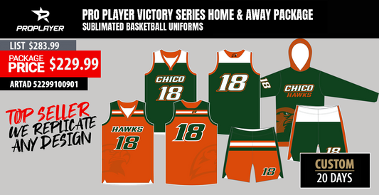 BASKETBALL UNIFORM SUBLIMATED FASTBREAK PACKAGE