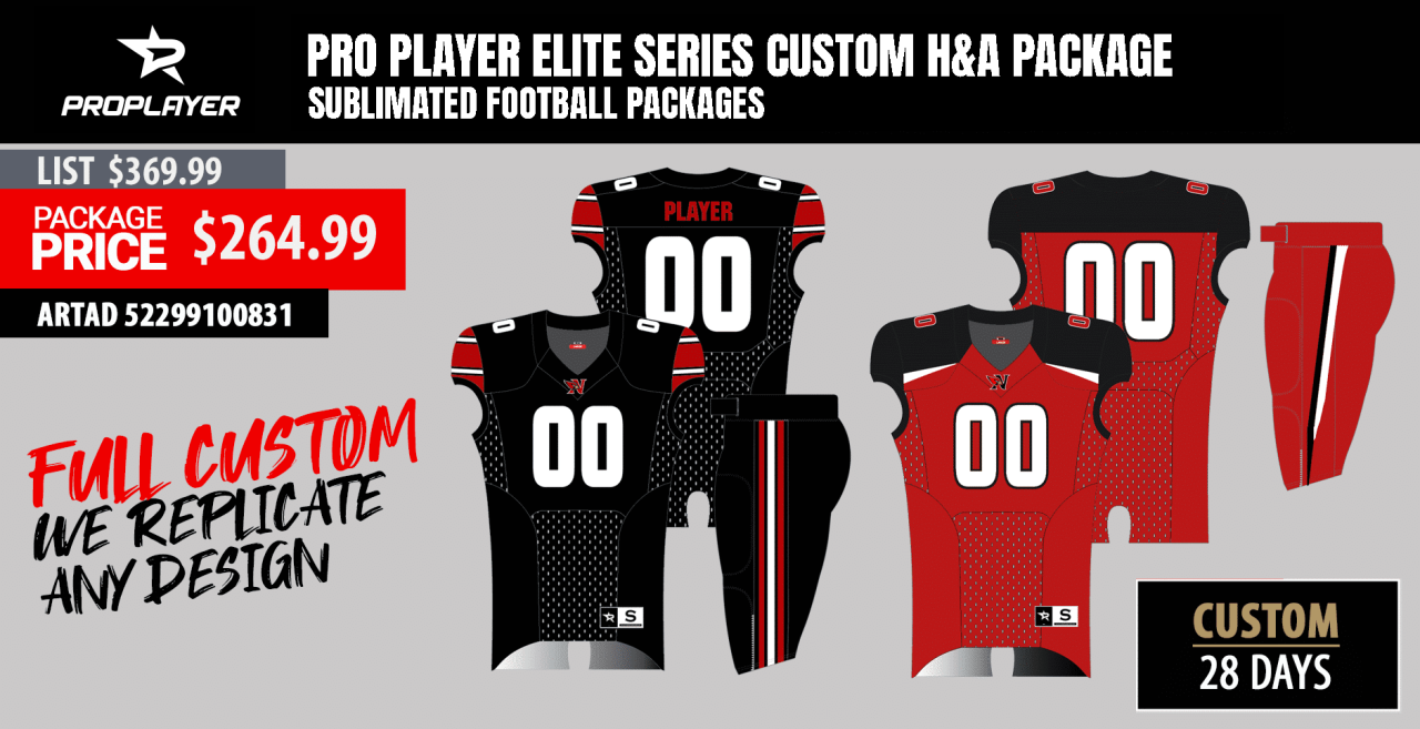 Pro Player Elite Series Custom H&A Package