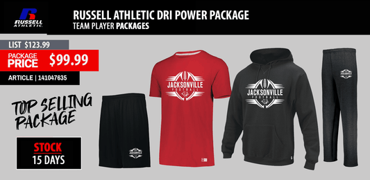 RUSSELL ATHLETIC DRI POWER LADIES PACKAGE