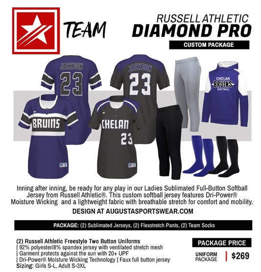 RUSSELL ATHLETIC DIAMOND PRO CUSTOM PACKAGE