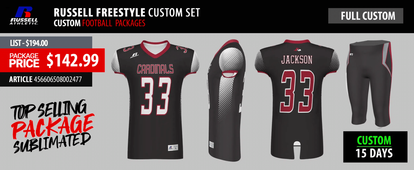 Russell Freestyle Custom Set