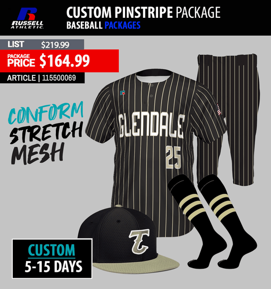 RUSSELL ATHLETIC CUSTOM PINSTRIPE PACKAGE