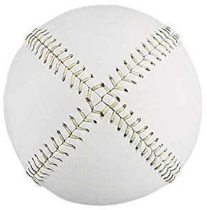 Markwort Vintage 9.5 Old Tyme Baseball Off White