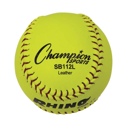 12" Leather Cork Core Softball