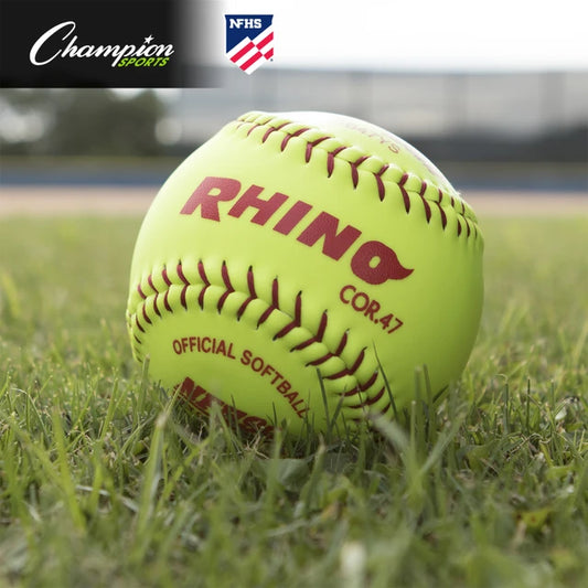 12" Synthetic Leather Poly Core Softball