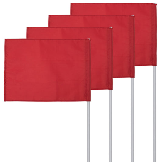 Slim Line Soccer Corner Flags