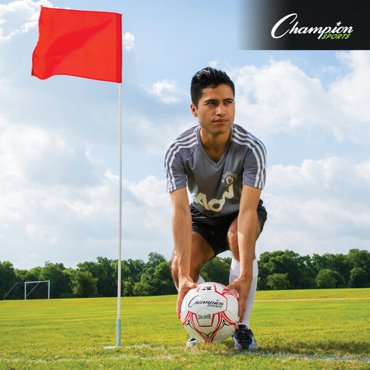 Slim Line Soccer Corner Flags