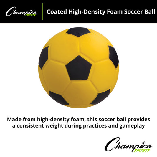 Coated High Density Foam Soccer Ball