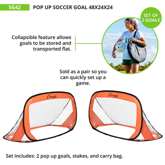 Pop Up Soccer Goal