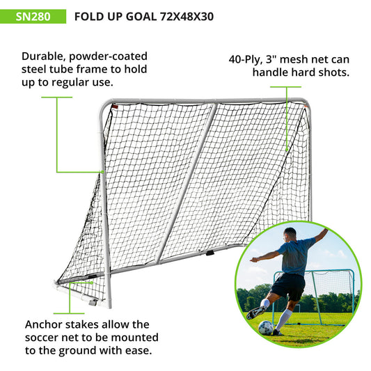 Easy Fold Soccer Goal 6' x 4'