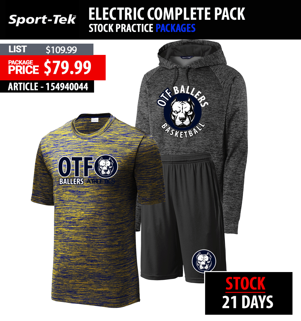Sport-Tek Electric Complete Stock Practice Package