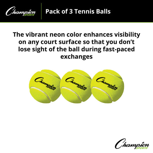 Tennis Ball Pack of 3
