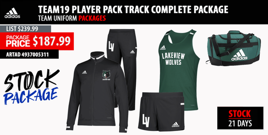 Team 19 Player Pack Track Complete Package
