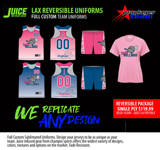 JUICE CUSTOM LAX REVERSIBLE UNIFORM