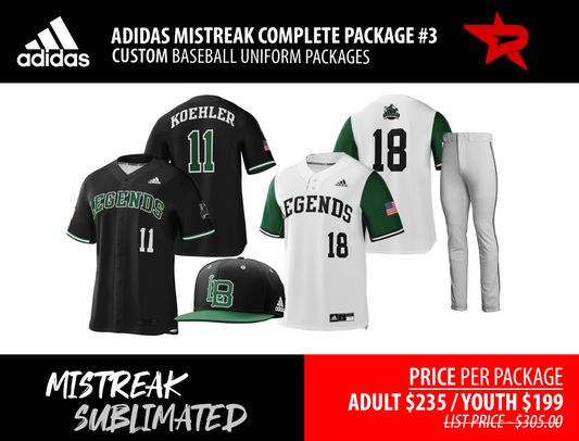 ADIDAD MISTREAK SUBLIMATED COMPLETE PACKAGE #3