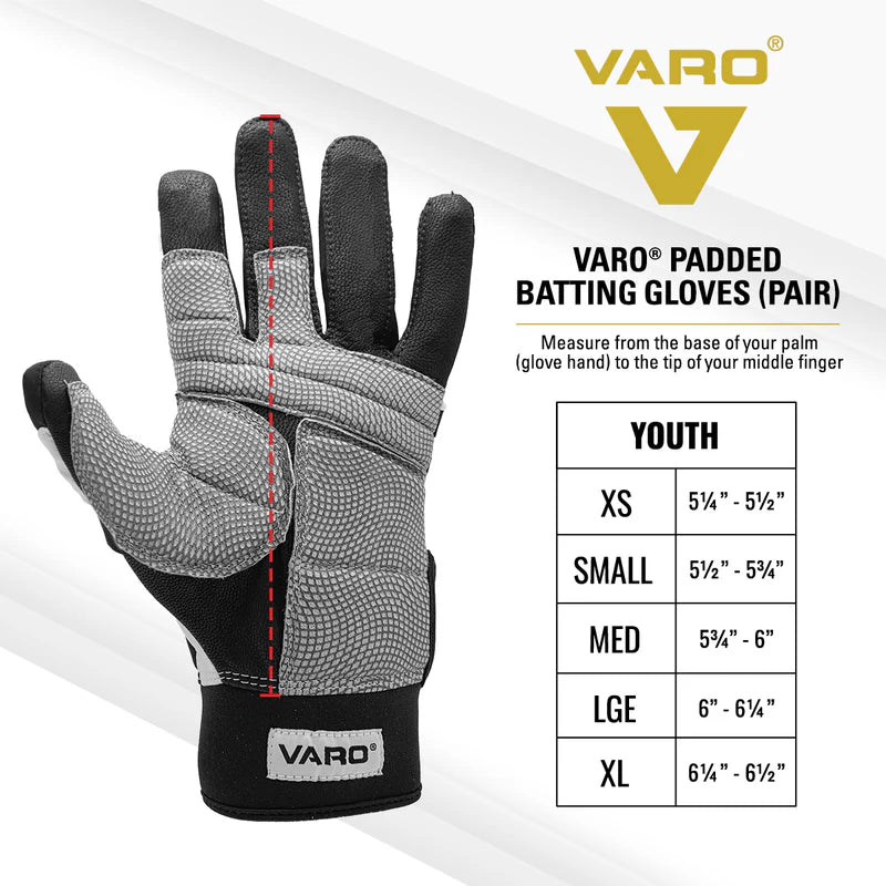 Varo Padded Batting Gloves