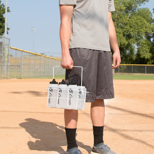 Coated Wire Water Bottle Carrier