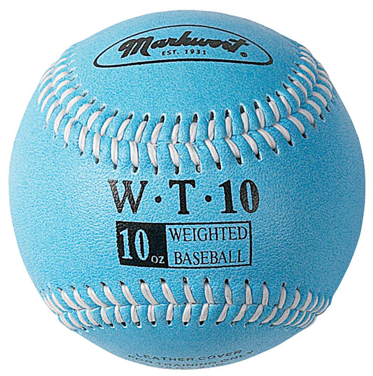 Markwort Weighted Leather Baseballs - 2oz - 12oz