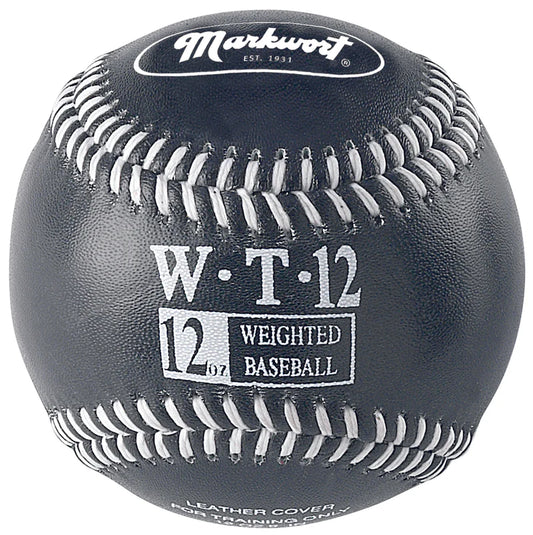 Markwort Weighted Leather Baseballs - 2oz - 12oz