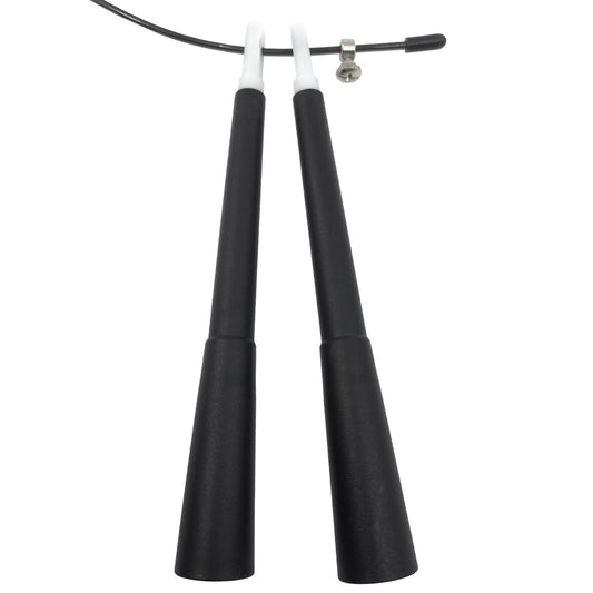 Double Bearing Speed Jump Rope Black