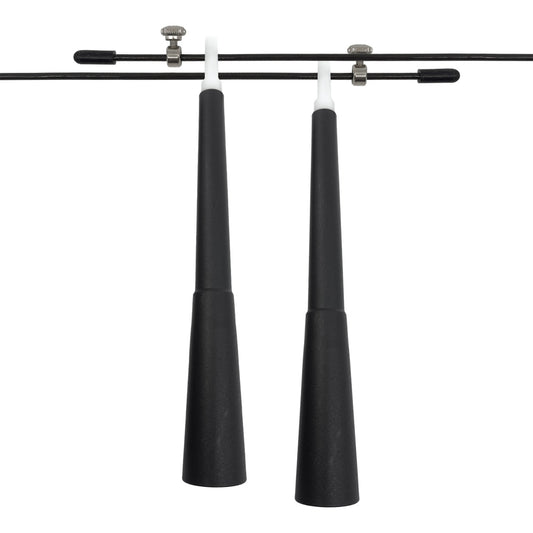 Double Bearing Speed Jump Rope Black