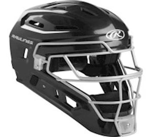 Rawlings Renegade 2.0 Hockey Style Helmet – Black Senior