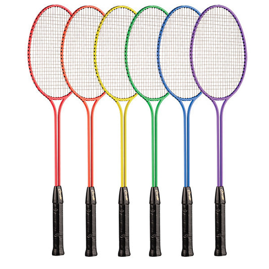 Tempered Steel Twin Shaft Badminton Racket