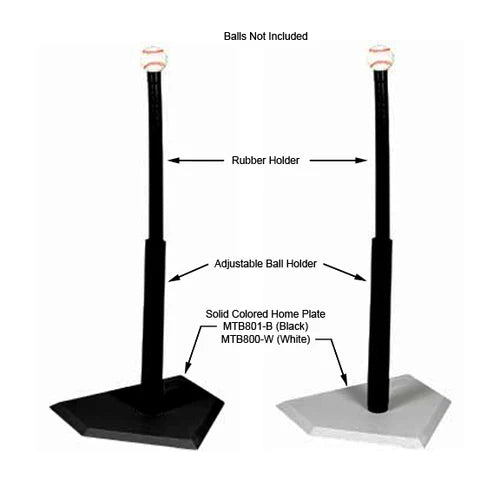 Markwort Batting Tee with Black Home Plate