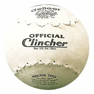DeBeer 16″ Clincher Softball (White)