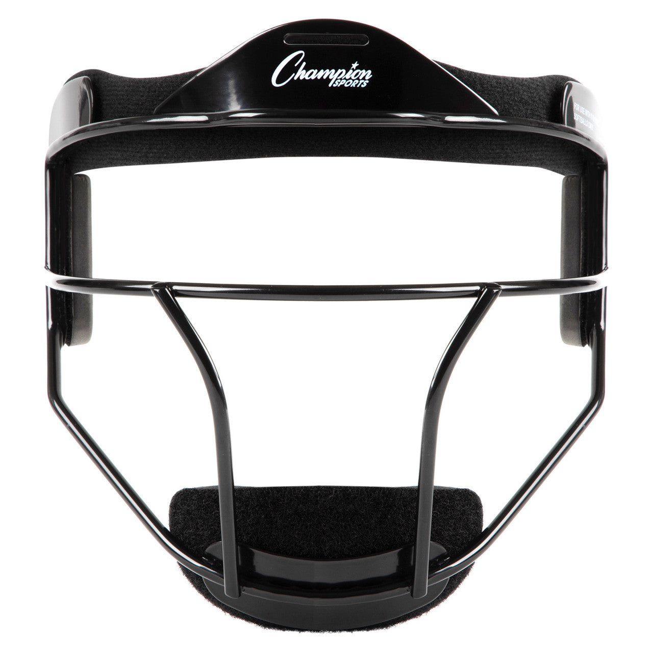 Softball Face Mask Adult Black