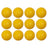 12"D, Yellow