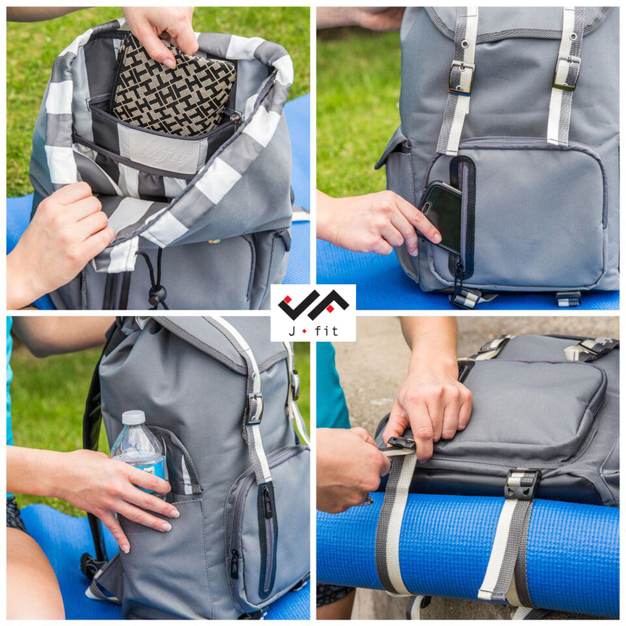 CINDY BAG DK GREY BACKPACK