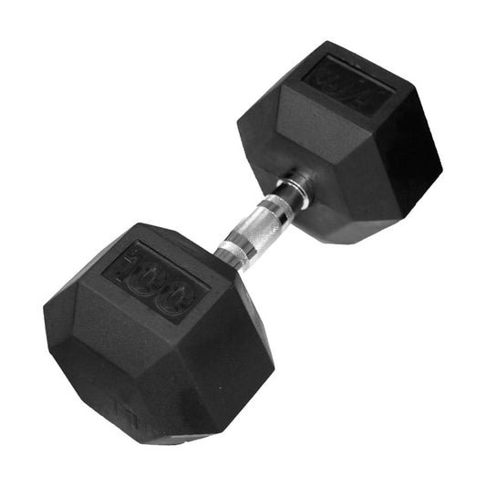 RUBBER HEX DUMBBELL
