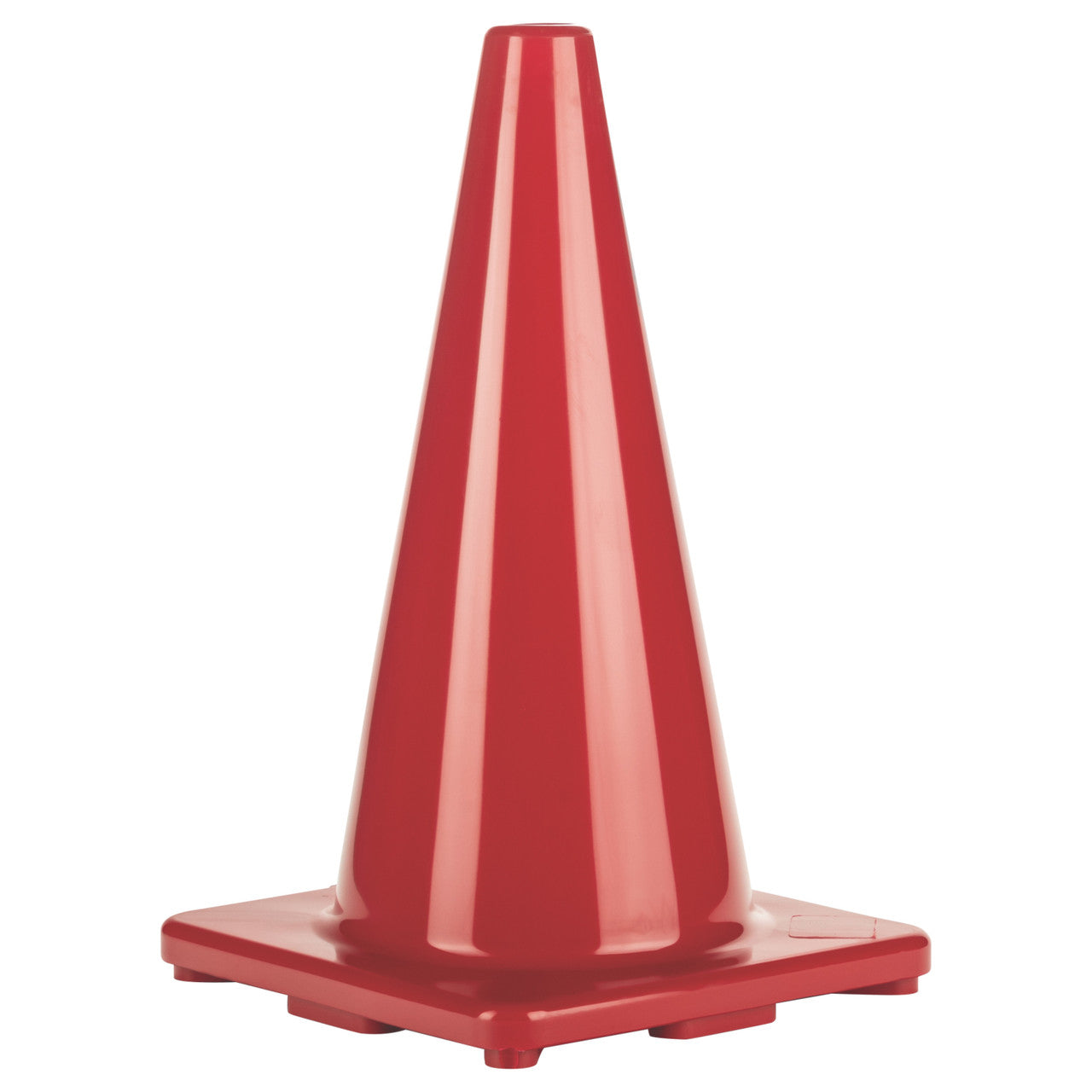 18 Inch High Visibility Flexible Vinyl Cone