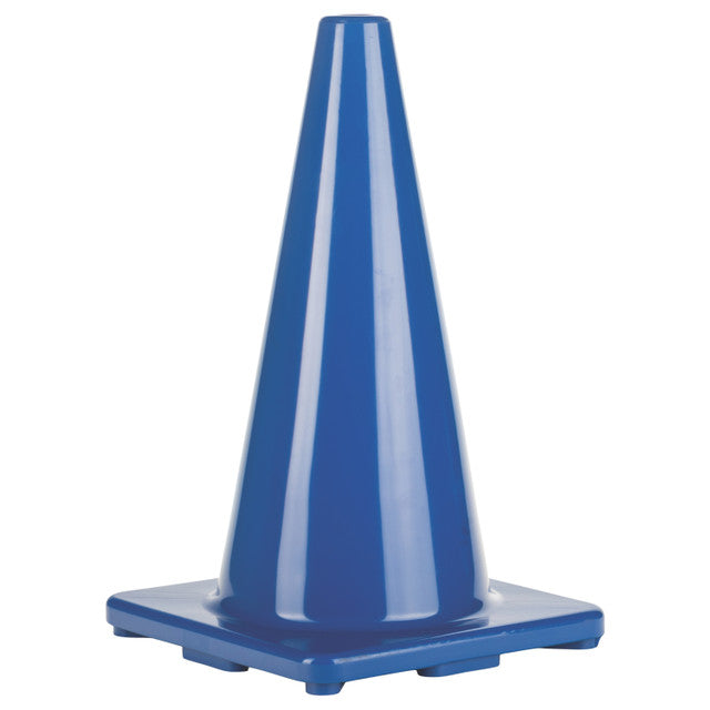 18 Inch High Visibility Flexible Vinyl Cone
