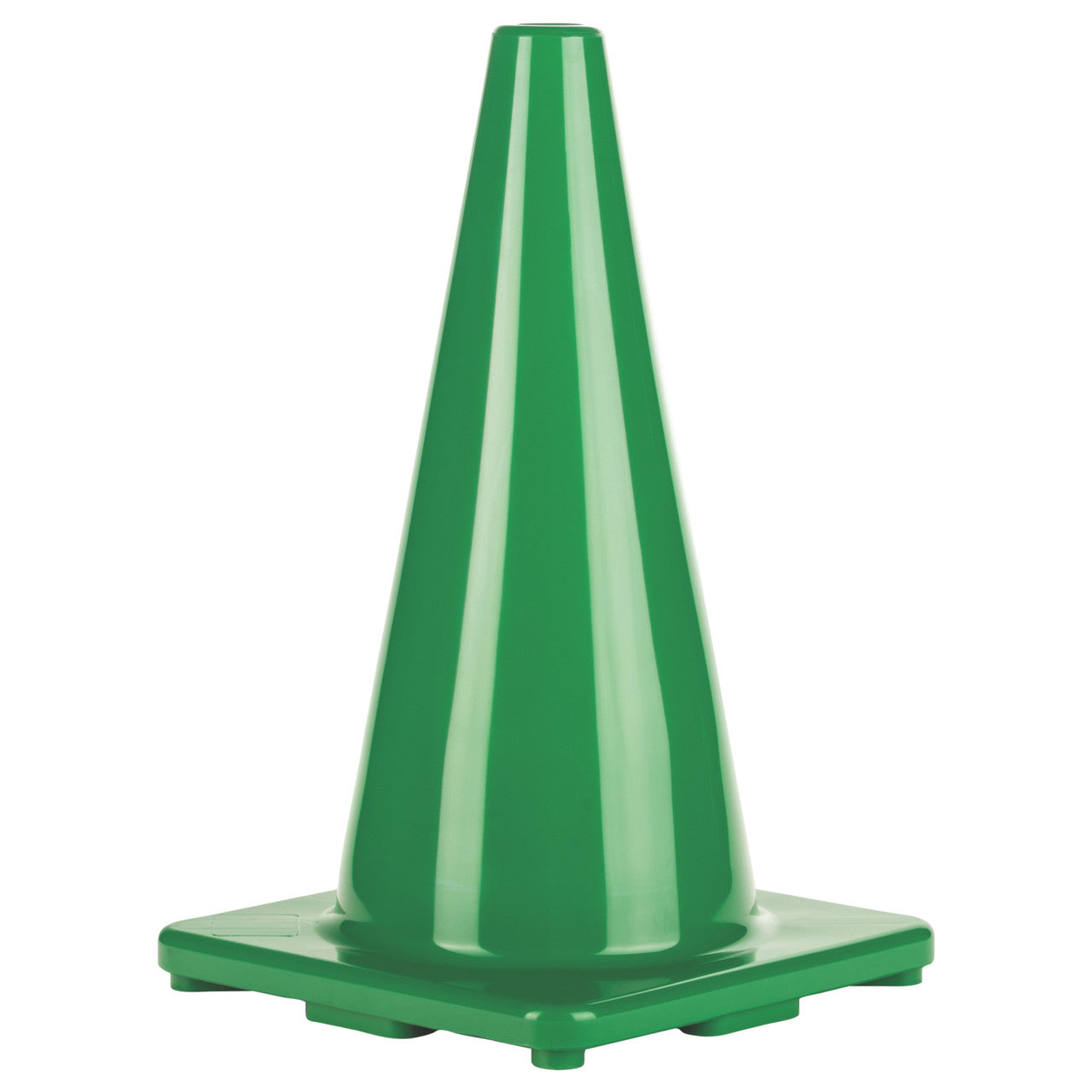 18 Inch High Visibility Flexible Vinyl Cone