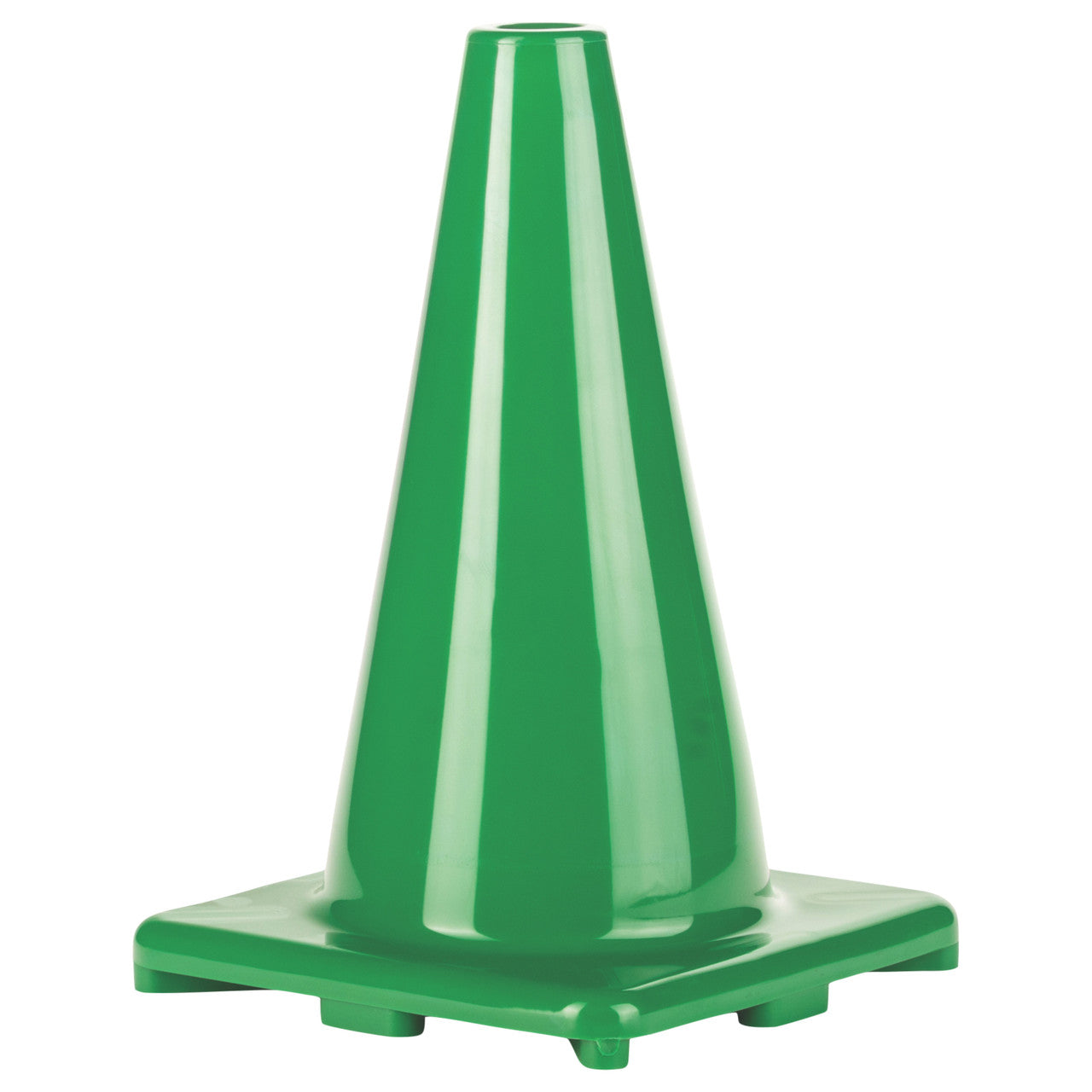 12 Inch High Visibility Flexible Vinyl Cone