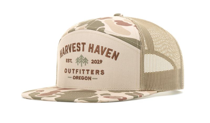 PRINTED 7 PANEL TRUCKER