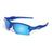 Matte Blue/Blue Mirror Lens