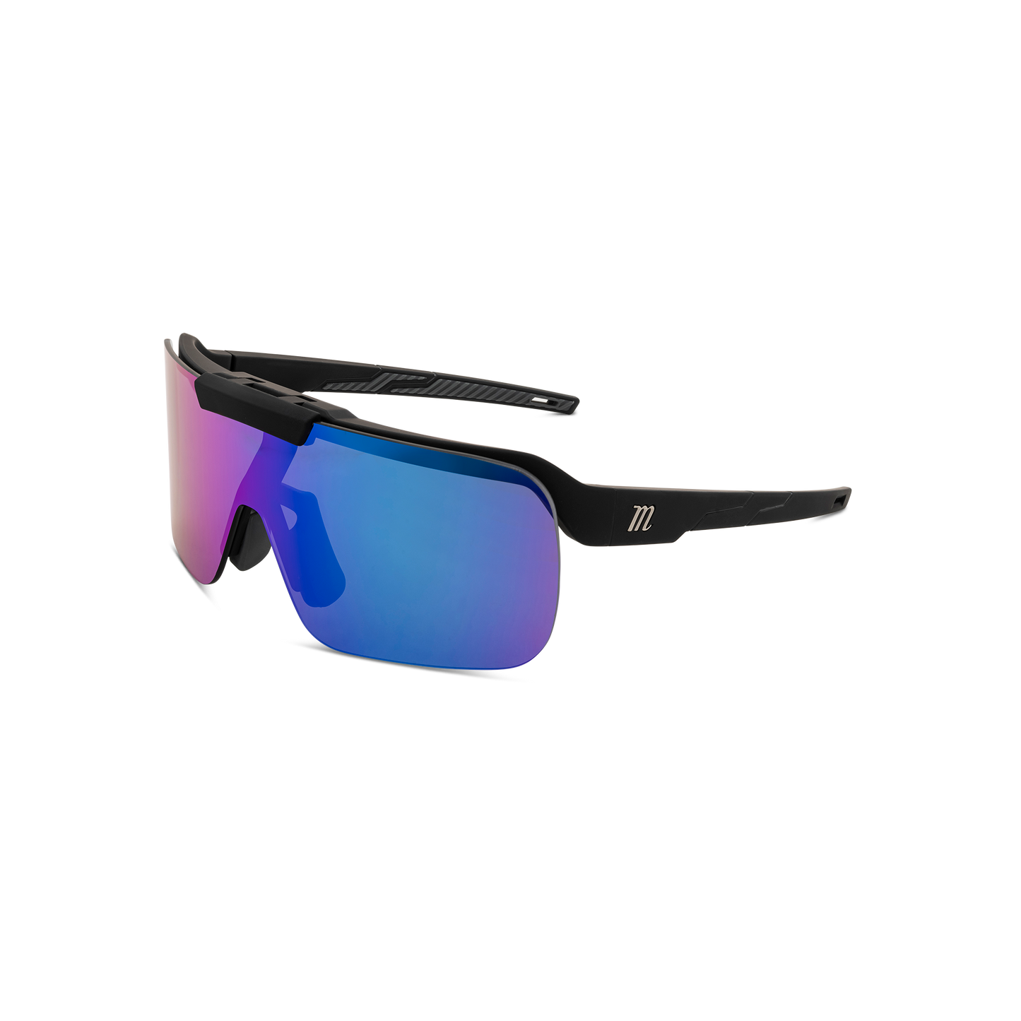 Shield-Flip Performance Sunglasses - Black