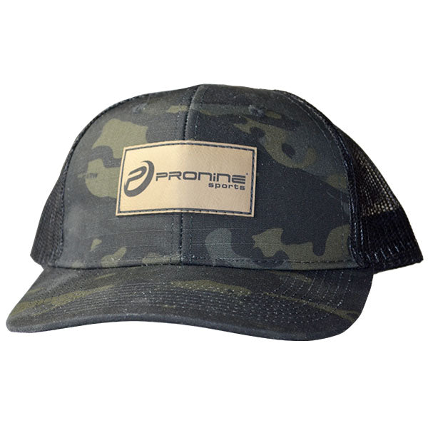 Camo Front, Brown Logo Patch