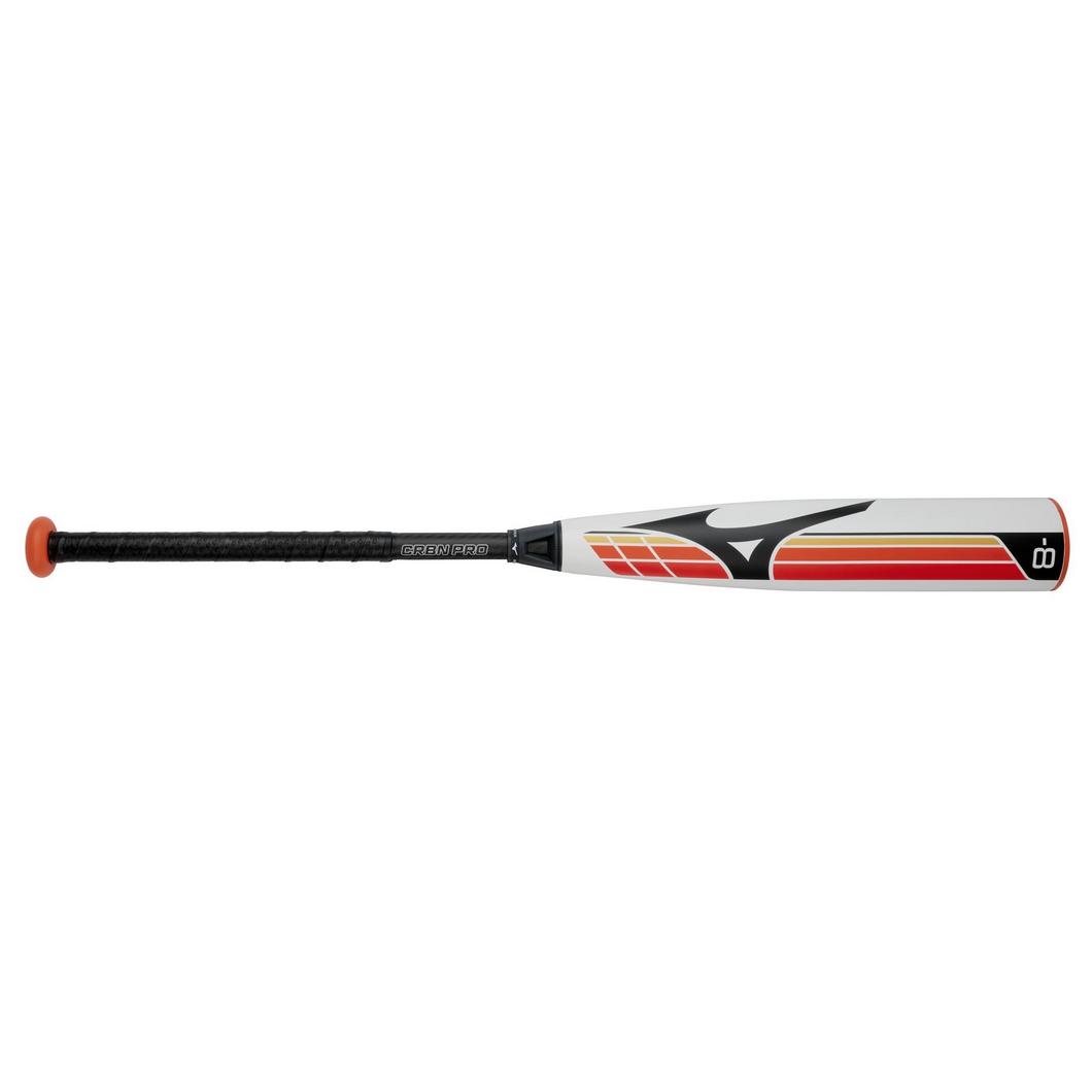 CRBN PRO - Big Barrel Youth USSSA White-Red Baseball Bat (-8)