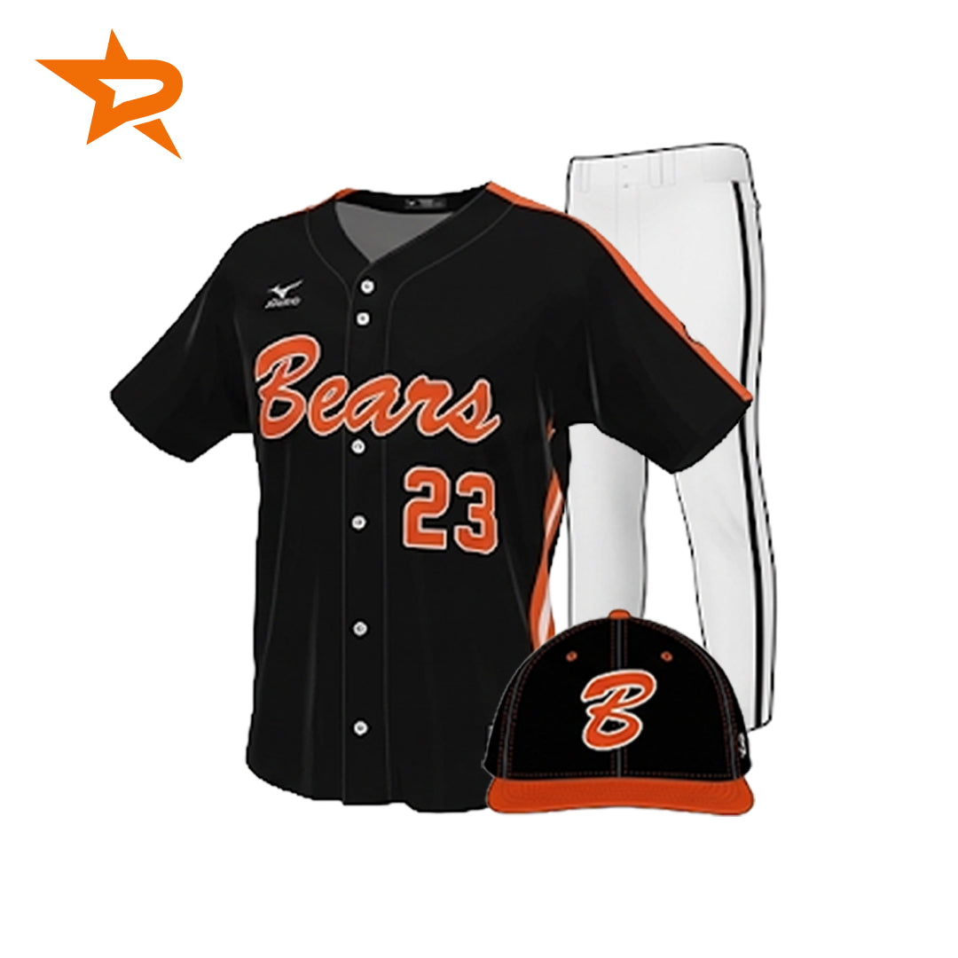 MIZUNO SUBLIMATED FULL BUTTON SINGLE