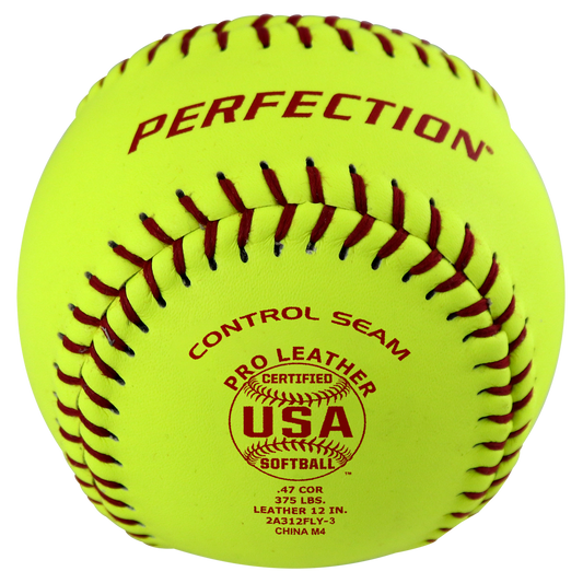 USA ASA Leather Fastpitch Softball 1 Dozen