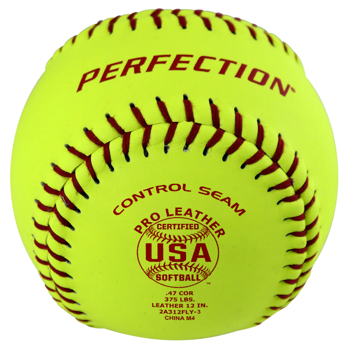 USA Leather Fastpitch Softballs - 1 Dozen