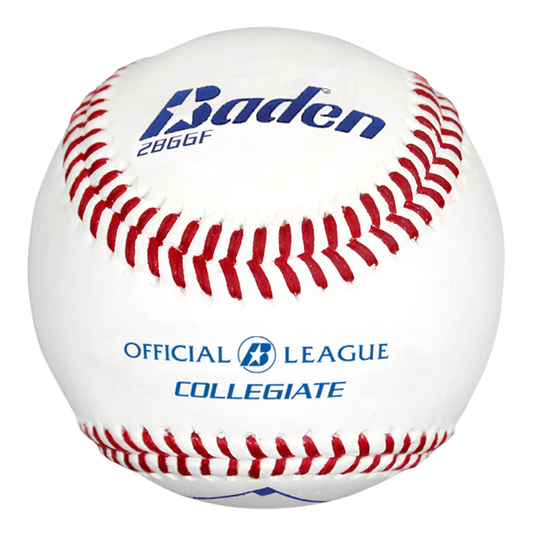 Official League Collegiate Flat Seam Baseballs-1 dozen