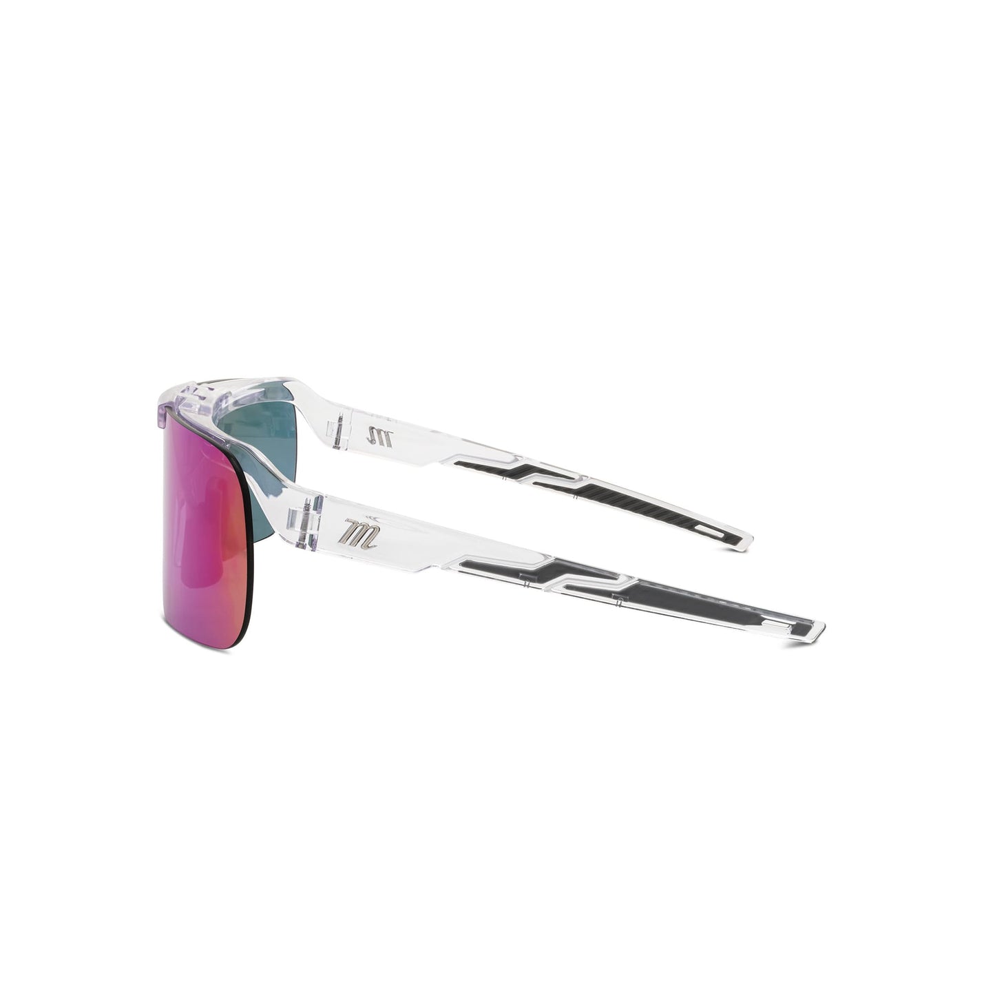 Shield-Flip Performance Sunglasses - Clear