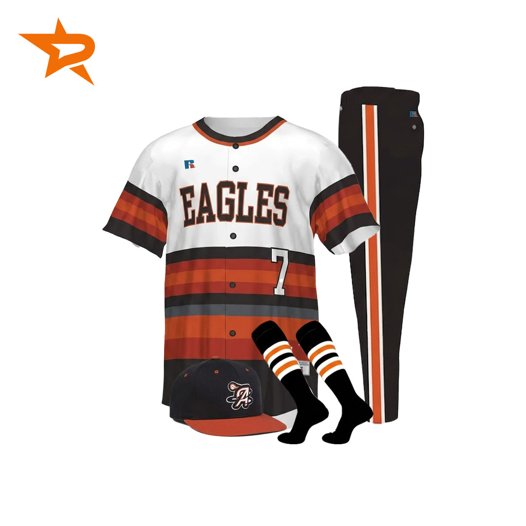 RUSSELL ATHLETIC CUSTOM FULL BUTTON PACKAGE
