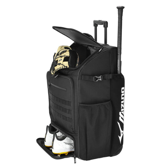 Samurai Catcher's Wheel Black Batpack