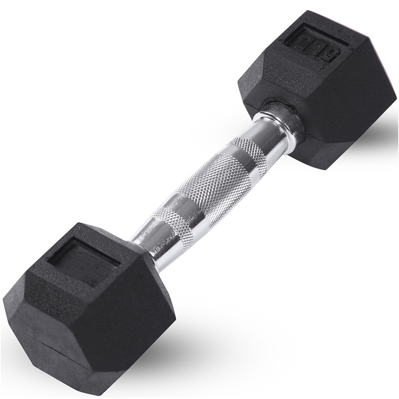 RUBBER HEX DUMBBELL